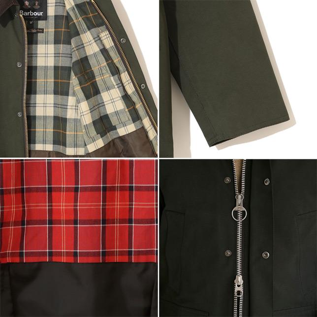 Barbour バブアー ノンワックス ビデイル SL 2レイヤー MCA0784 スリム