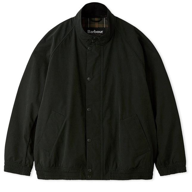 バブアー トランスポート スタンドカラー ピーチスキンジャケット Barbour TRANSPORT MCA1143 ワイドシルエット | Barbour | 01