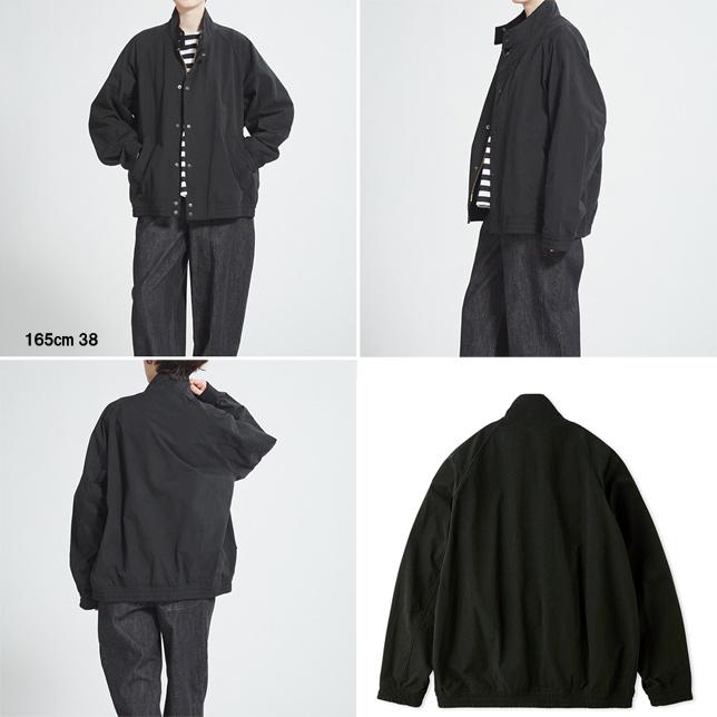 バブアー トランスポート スタンドカラー ピーチスキンジャケット Barbour TRANSPORT MCA1143 ワイドシルエット | Barbour | 02