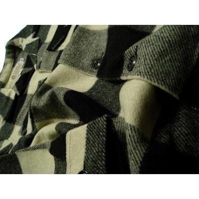 ＢＥＭＩＤＪＩ WOOLEN MILLS ベミジ ウールシャツジャケット　バッファローチェック ホワイト |  | 02