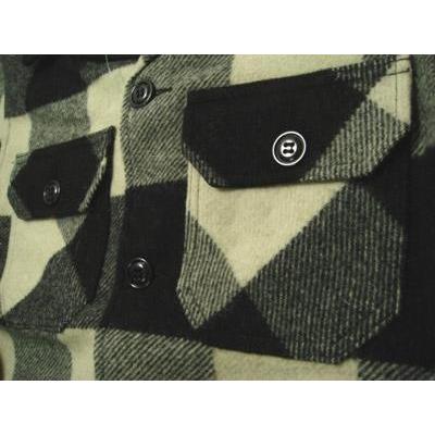 ＢＥＭＩＤＪＩ WOOLEN MILLS ベミジ ウールシャツジャケット　バッファローチェック ホワイト |  | 03