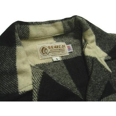 ＢＥＭＩＤＪＩ WOOLEN MILLS ベミジ ウールシャツジャケット　バッファローチェック ホワイト |  | 04
