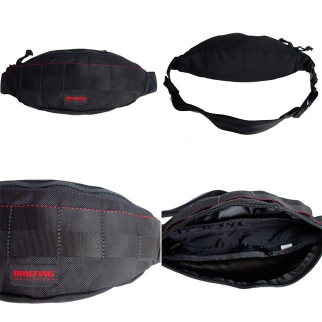 ブリーフィング メンズ レッドレーベル トライポッド ウエストバッグ BRIEFING RED LABEL TRIPODボディーバッグ | BRIEFING | 01