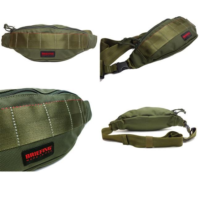 ブリーフィング メンズ レッドレーベル トライポッド ウエストバッグ BRIEFING RED LABEL TRIPODボディーバッグ | BRIEFING | 03