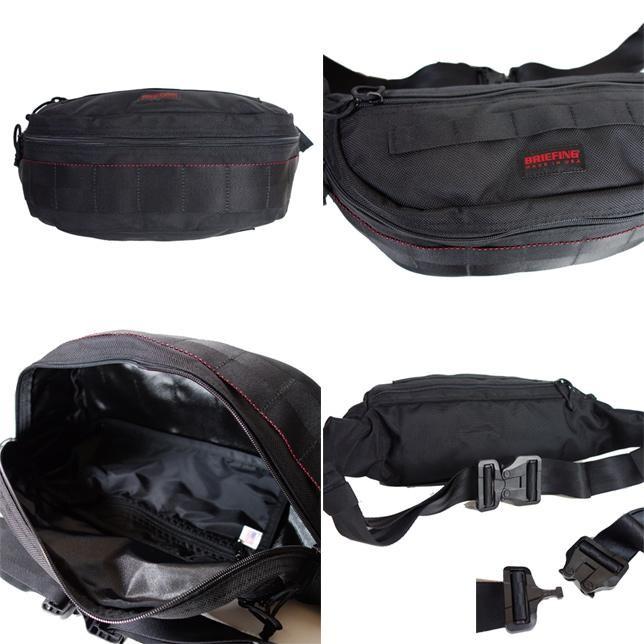 BRIEFING RED LABEL MASTER POD ブリーフィング レッドレーベル マスターポッド ボディーバッグ ショルダーバッグ ウエストバッグ | BRIEFING | 01