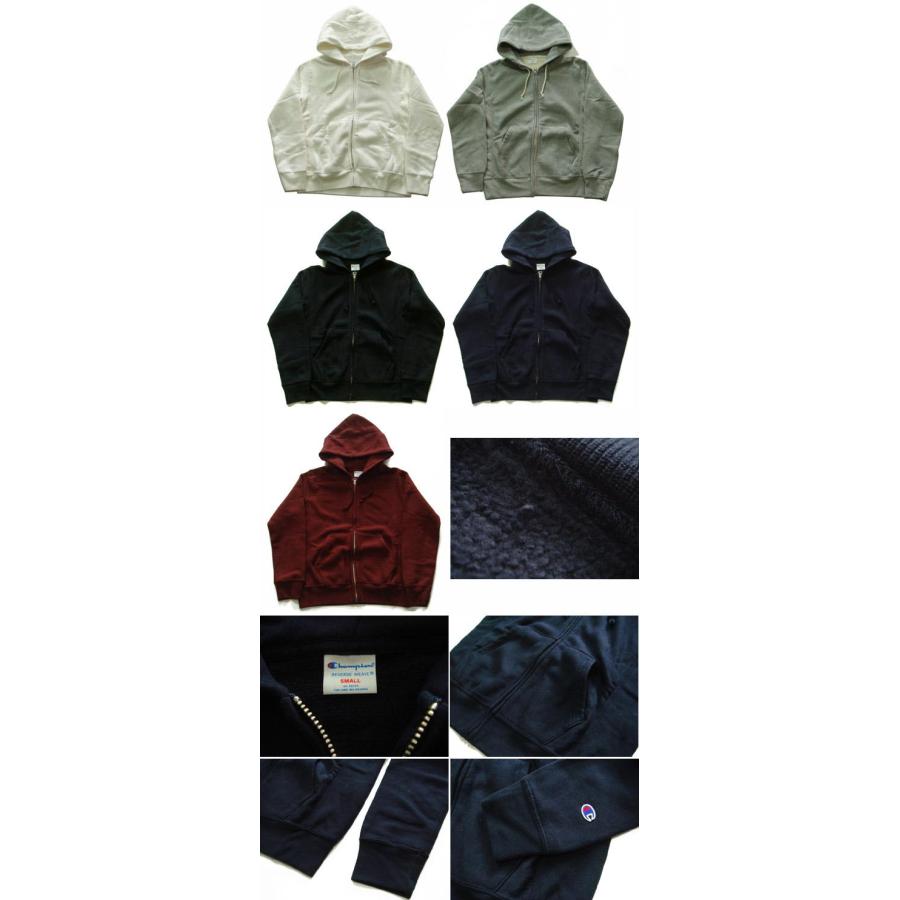 【タイトサイズ】チャンピオン リバースウィーブ フルジップパーカー  無地 C3-S102 全5カラー | Champion | 01