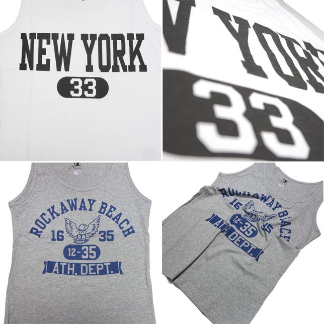 チャンピオン レディース プリント タンクトップ ノースリーブ Tシャツ CW9H303 | Champion | 01