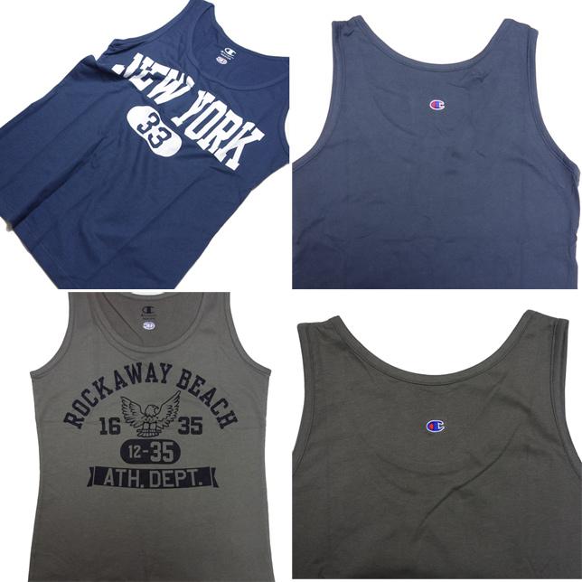 チャンピオン レディース プリント タンクトップ ノースリーブ Tシャツ CW9H303 | Champion | 02