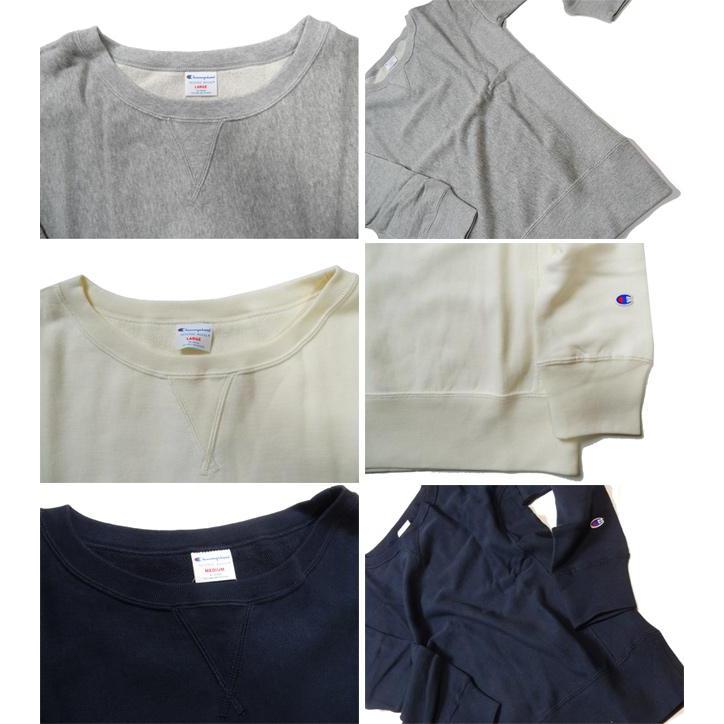 チャンピオン WOMEN リバースウィーブ クルーネック スウェット シャツ トレーナー 無地 CW-E003 レディース 女性用 | Champion | 01