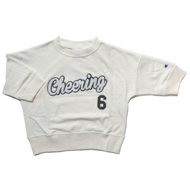 チャンピオン WOMEN クルーネック スウェット シャツ 5分袖 アップリケ CW-F006 レディース 女性用 | Champion | 02