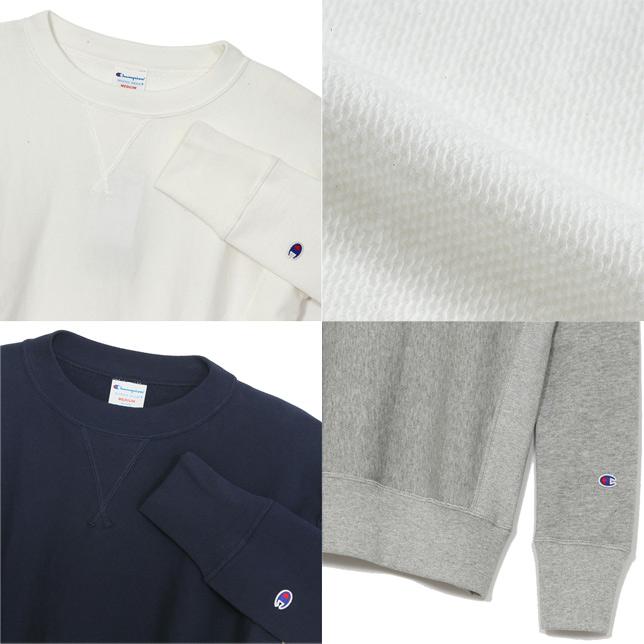 champion チャンピオン ウィメンズ リバースウィーブ クルーネック 無地 スウェットシャツ レディース CW-H001 | Champion | 01