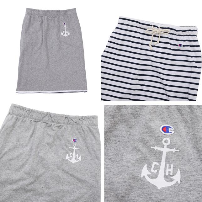 Champion チャンピオン ウィメンズ ボーダー リバーシブル スカート レディース CW-H209 | Champion | 01