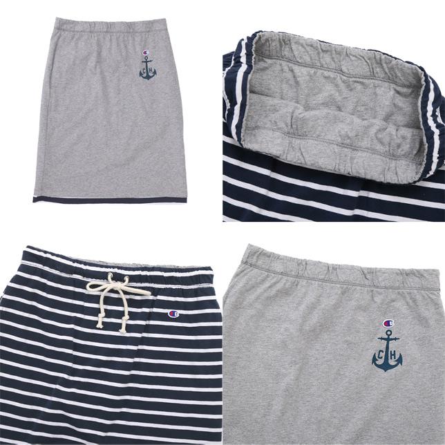 Champion チャンピオン ウィメンズ ボーダー リバーシブル スカート レディース CW-H209 | Champion | 02