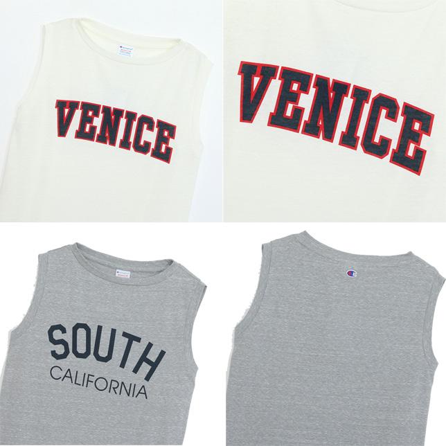 champion チャンピオン ウィメンズ レディース ノースリーブプリント Tシャツ CW-H313 | Champion | 02