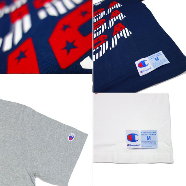Champion チャンピオン メンズ アクションスタイル USAプリント Tシャツ TEE C3-H370 | Champion | 01