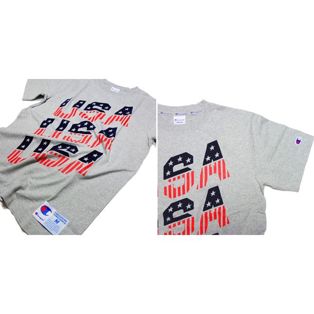 Champion チャンピオン メンズ アクションスタイル USAプリント Tシャツ TEE C3-H370 | Champion | 02