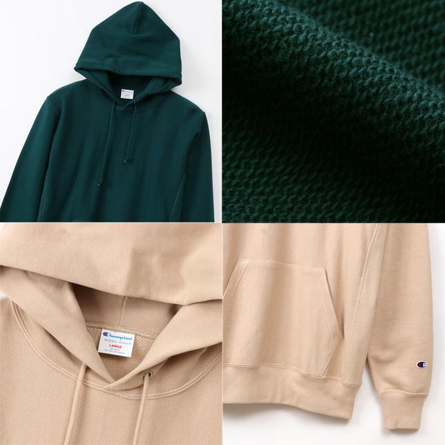 チャンピオン パーカー リバースウィーブ プルオーバー スウェットパーカー 無地 メンズ C3-L101 | Champion | 03