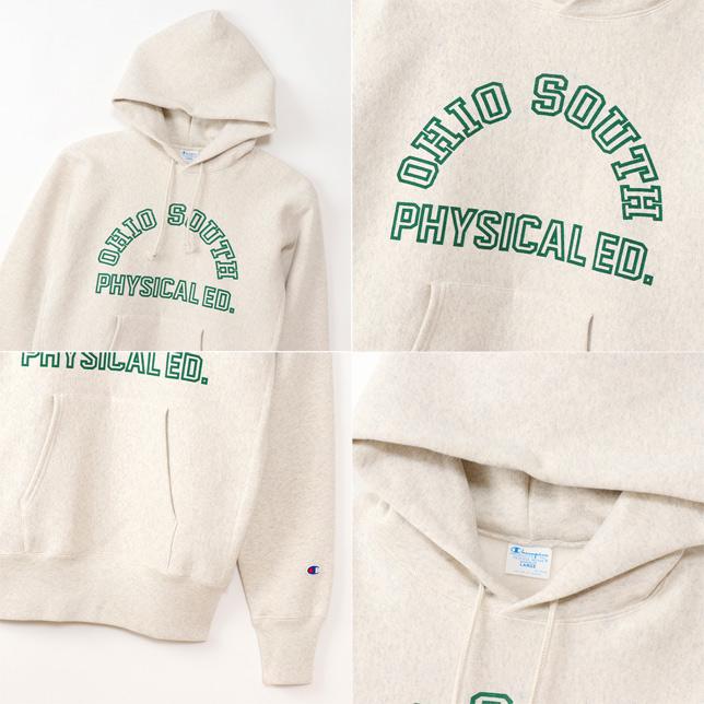 チャンピオン リバースウィーブプルオーバースウェットパーカー C3-S106 ロゴプリントプルパーカー | Champion | 03