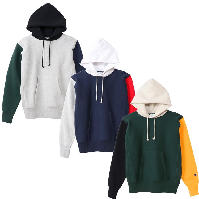 チャンピオン リバースウィーブプルオーバースウェットパーカー C3-S108 クレイジーパターンパーカー | Champion | 01