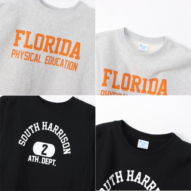 チャンピオン リバースウィーブクルーネックスウェットシャツ C3-Y012 ロゴプリントクルースウェット | Champion | 02