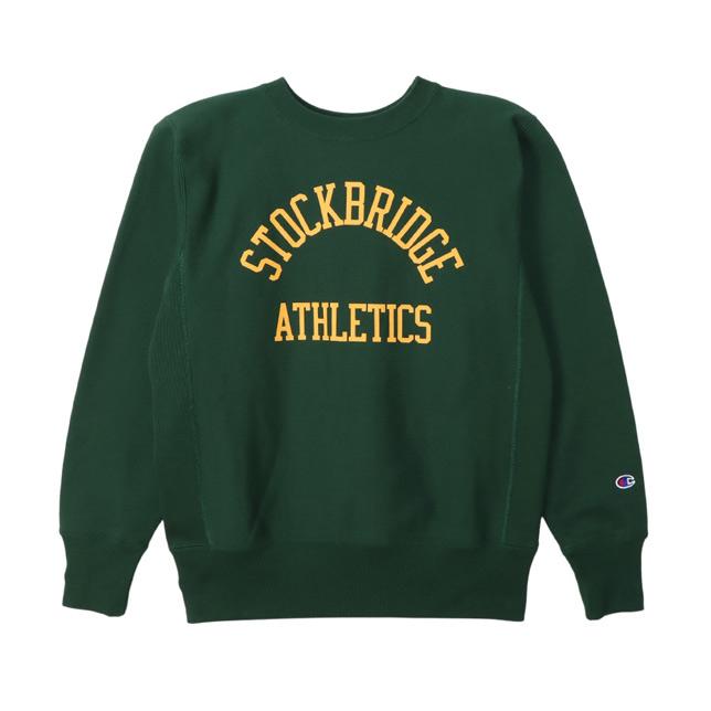 チャンピオン リバースウィーブクルーネックスウェットシャツ C3-Y012 ロゴプリントクルースウェット | Champion | 06