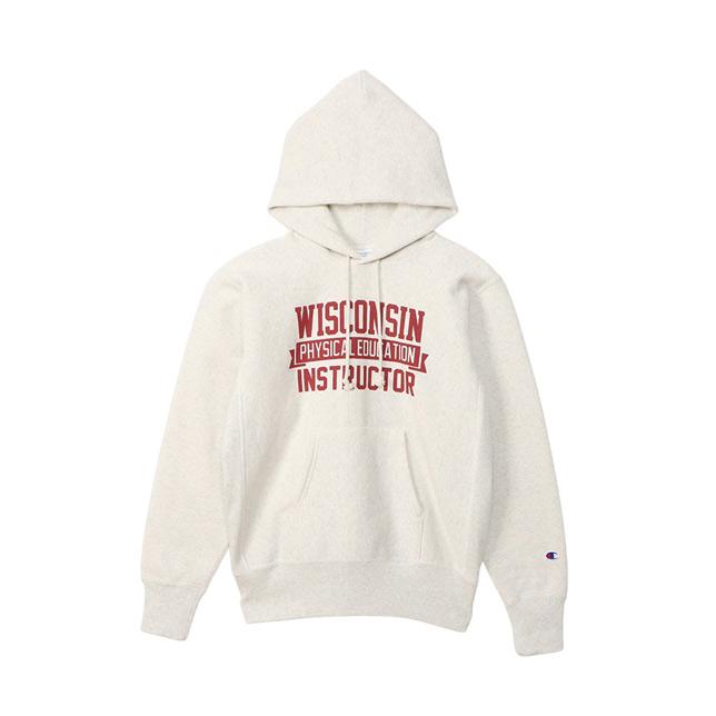 チャンピオン リバースウィーブフーデッドスウェットシャツ C3-Y112 ロゴプリント スウェット パーカー | Champion | 07