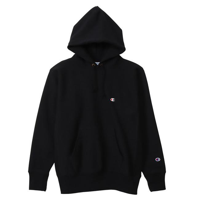 チャンピオン リバースウィーブフーデッドスウェットシャツ C3-Y133 ワンポイント スウェット パーカー | Champion | 05