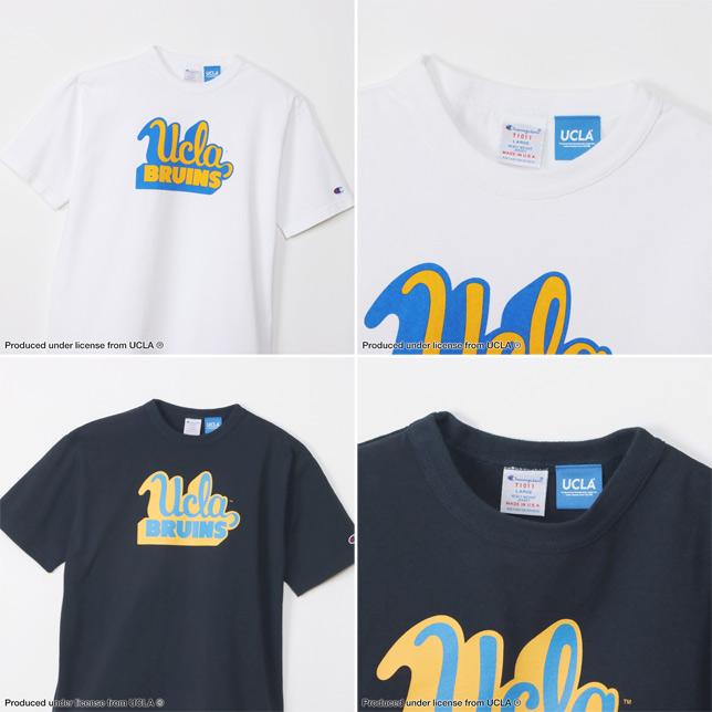 チャンピオン T1011 US Tシャツ MADE IN USA Champion UCLA プリントTシャツ メンズ C5-Z301 | Champion | 02