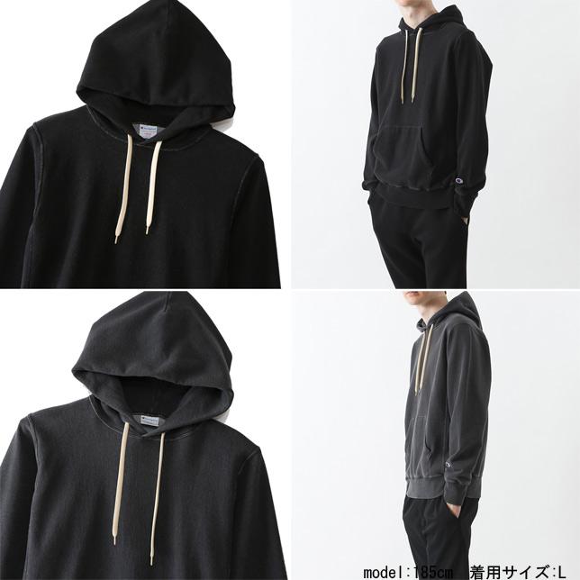 チャンピオン リバースウィーブ プルオーバー スウェット パーカー 無地 メンズ C3-N102 | Champion | 01