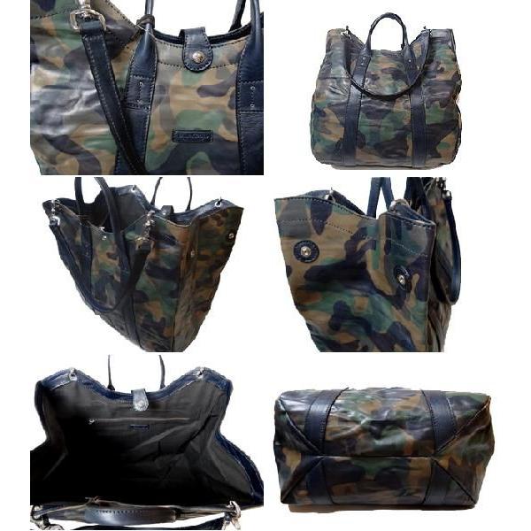 Daniel＆Bob ダニエル＆ボブ 別注 ローディー カモ クロドーロ CULODORO RODI CAMO 2WAY レザートートバッグ | Daniel & Bob | 01