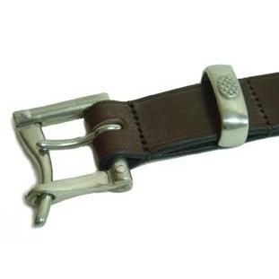 Daines&Hathaway デインズ&ハサウェイ クイックリバースバックル レザーベルト D.BRN×SILVER | Daines & Hathaway | 01