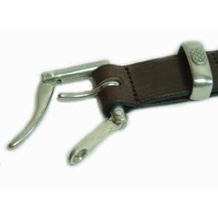 Daines&Hathaway デインズ&ハサウェイ クイックリバースバックル レザーベルト D.BRN×SILVER | Daines & Hathaway | 02