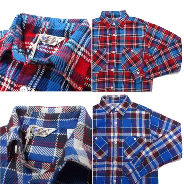 FIVE BROTHER ファイブブラザー フランネル チェックシャツ ネルシャツ ヘビーネルワークシャツ 151740 | FIVEBROTHER | 01