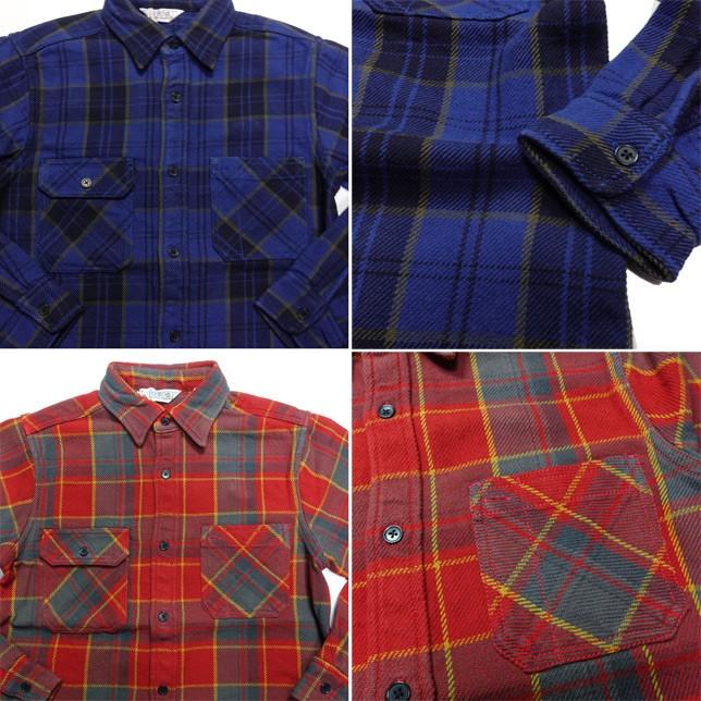 ファイブブラザー ネルシャツ エクストラヘビー チェックシャツ ワークシャツ 長袖 メンズ 151870 FIVE BROTHER | FIVEBROTHER | 02
