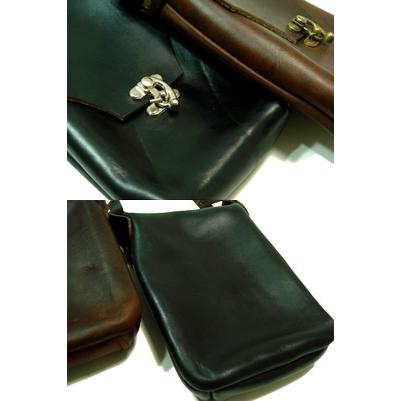 FERNAND LEATHER　Latch Pouch M レザーショルダー  2カラー |  | 01