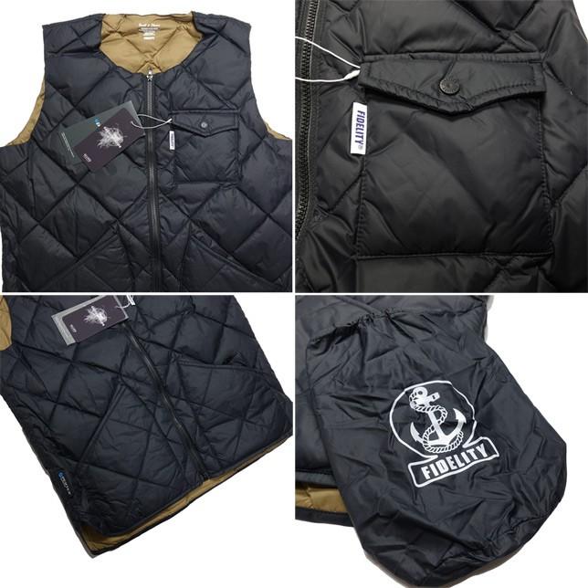 FIDELITY フィデリティ ダウンベスト ライト インナーベスト ライトダウンベスト メンズ | FIDELITY | 01