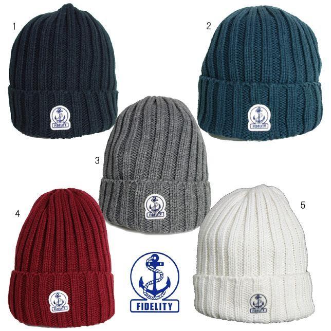 FIDELITY フィデリティ ニットキャップ ニット帽 メンズ レディース | FIDELITY