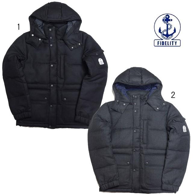 FIDELITY フィデリティ メンズ ウール ダウンジャケット DWS207 | FIDELITY