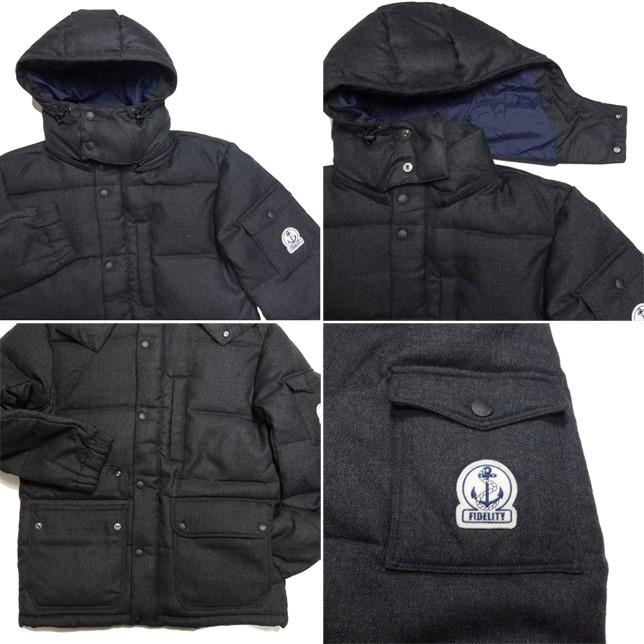 FIDELITY フィデリティ メンズ ウール ダウンジャケット DWS207 | FIDELITY | 02