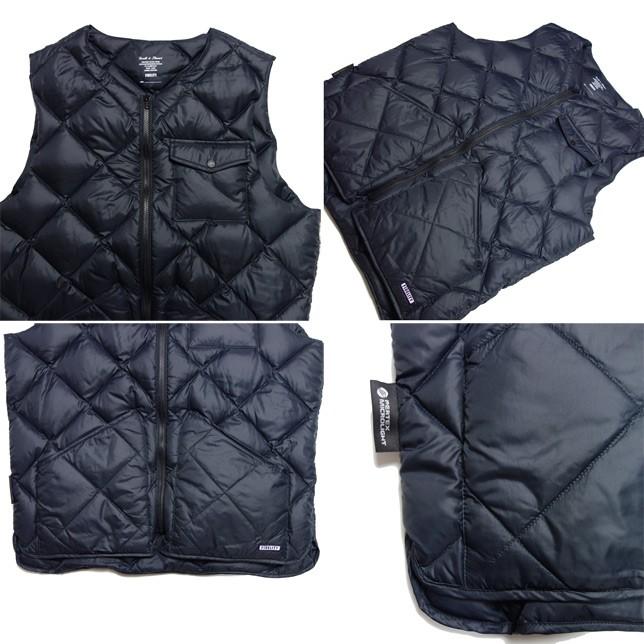 FIDELITY フィデリティ インナー ナイロン ダウンベスト | FIDELITY | 01