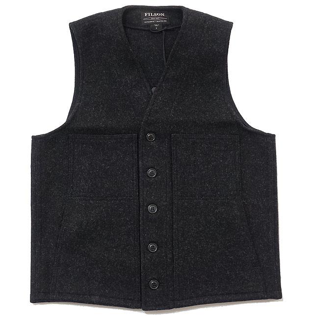 FILSON フィルソン マッキノー ウール ベスト #10055 前開き 前ボタン ベスト | FILSON | 01