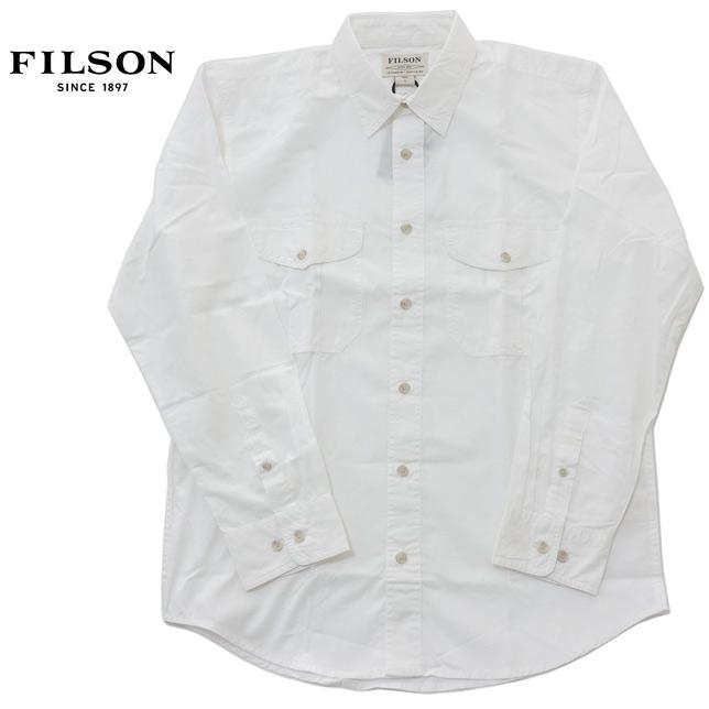 FILSON フィルソン ウォッシュド フェザークロス シャツ #89133 WASHED FEATHER CLOTH SHIRT ワークシャツ | FILSON