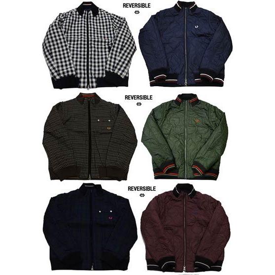 FRED PERRY フレッドペリー リバーシブル ジャケット 袖取り外し FRED PERRY フレッドペリー リバーシブル ジャケット 袖取り外し