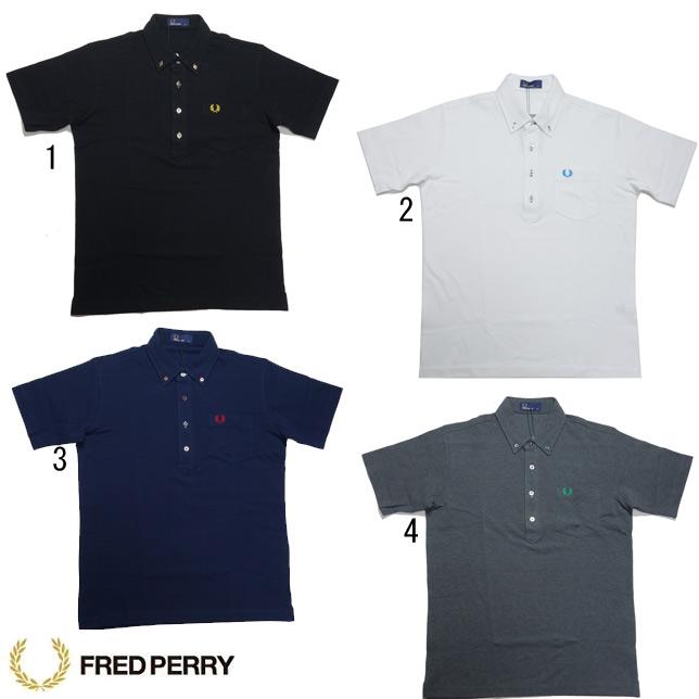 フレッドペリー メンズ ボタンダウン ポロシャツ F1542 ボタン糸 配色 FRED PERRY | FRED PERRY