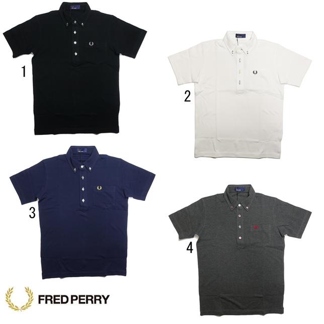 フレッドペリー メンズ ボタンダウン ポロシャツ F1542 ボタン糸 配色 FRED PERRY 2019 | FRED PERRY