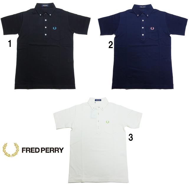 フレッドペリー メンズ ボタンダウン ポロシャツ F1819 ボタン糸 配色 FRED PERRY 2020 | FRED PERRY