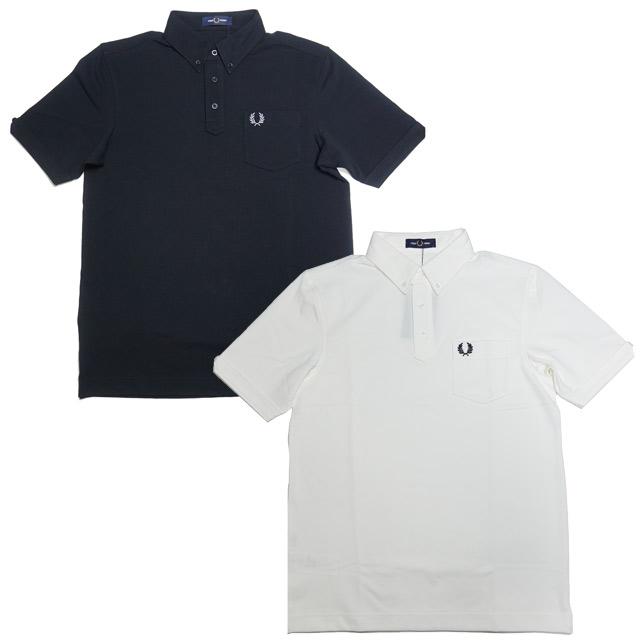 フレッドペリー メンズ ボタンダウン ポロシャツ M1627 FRED PERRY BUTTON DOWN POLO SHIRT | FRED PERRY | 01