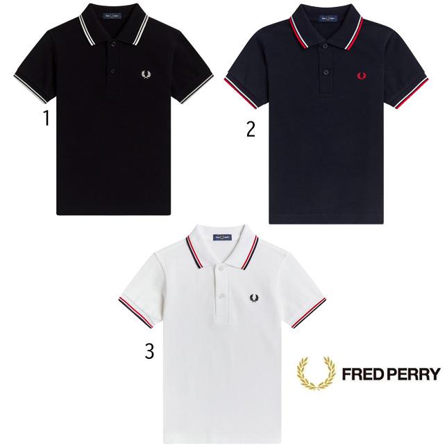 フレッドペリー キッズ ラインポロシャツ SY3660 FRED PERRY KIDS 子供 ジュニア | FRED PERRY