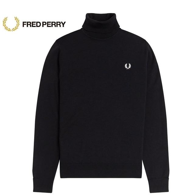 フレッドペリー ロールネックニット K9552 Roll Neck Jumper FRED PERRY タートルネックセーター ニットメンズ | FRED PERRY