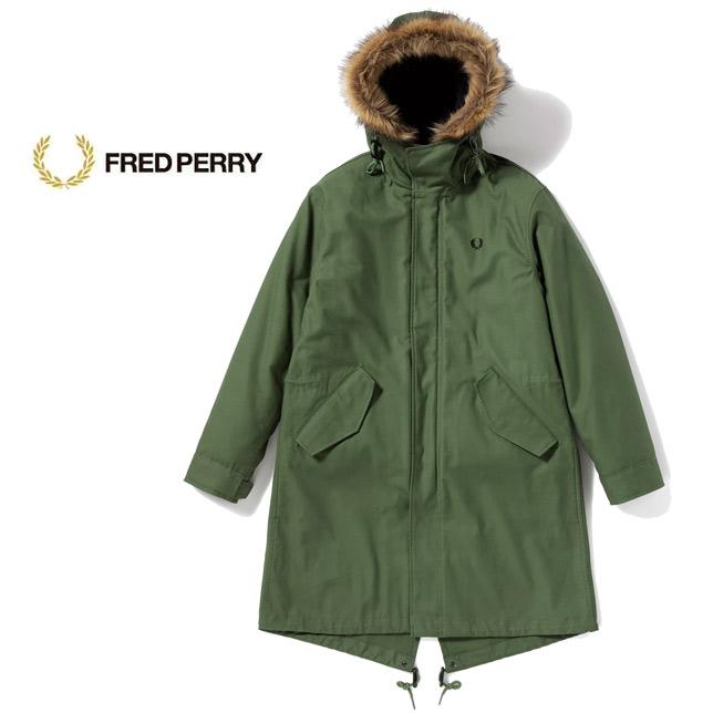 フレッドペリー メンズ フィッシュテールパーカー J4569 モッズコート モッズパーカー ミリタリー FREDPERRY | FRED PERRY